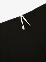 Thumbnail for Jompers Men's Black Cotton Solid Pathani Kurta with Salwar - Distacart