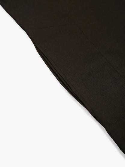 Jompers Men's Black Cotton Solid Pathani Kurta with Salwar - Distacart