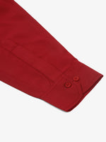 Thumbnail for Jompers Men's Maroon Cotton Solid Pathani Kurta with Salwar - Distacart