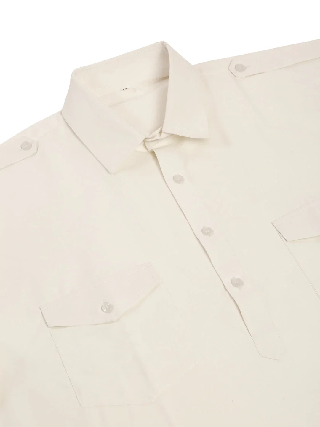 Jompers Men's White Cotton Solid Pathani Kurta with Salwar - Distacart