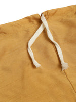Thumbnail for Jompers Men's Mustard Embroidered Kurta Payjama Sets - Distacart