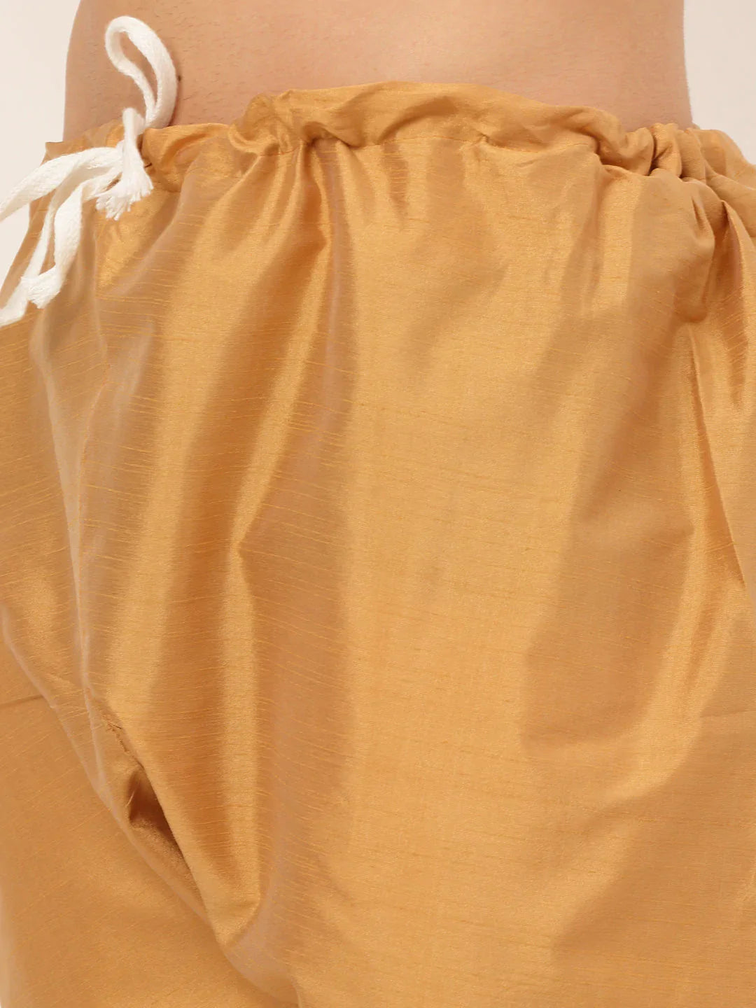 Jompers Men's Mustard Embroidered Kurta Payjama Sets - Distacart