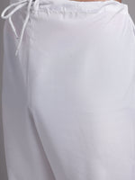 Thumbnail for Jompers Men's White Printed Pure Cotton Kurta Payjama Set - Distacart