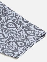 Thumbnail for Jompers Women's Grey & Magenta Block Print Pure Cotton Kurta with Trousers & Dupatta - Distacart