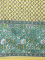 Thumbnail for Jompers Women's Green Ethnic Motifs Printed Pure Cotton Kurta with Trousers & Dupatta - Distacart