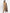 Jompers Women's Beige & Black Striped Kurta with Trousers & Printed Dupatta - Distacart