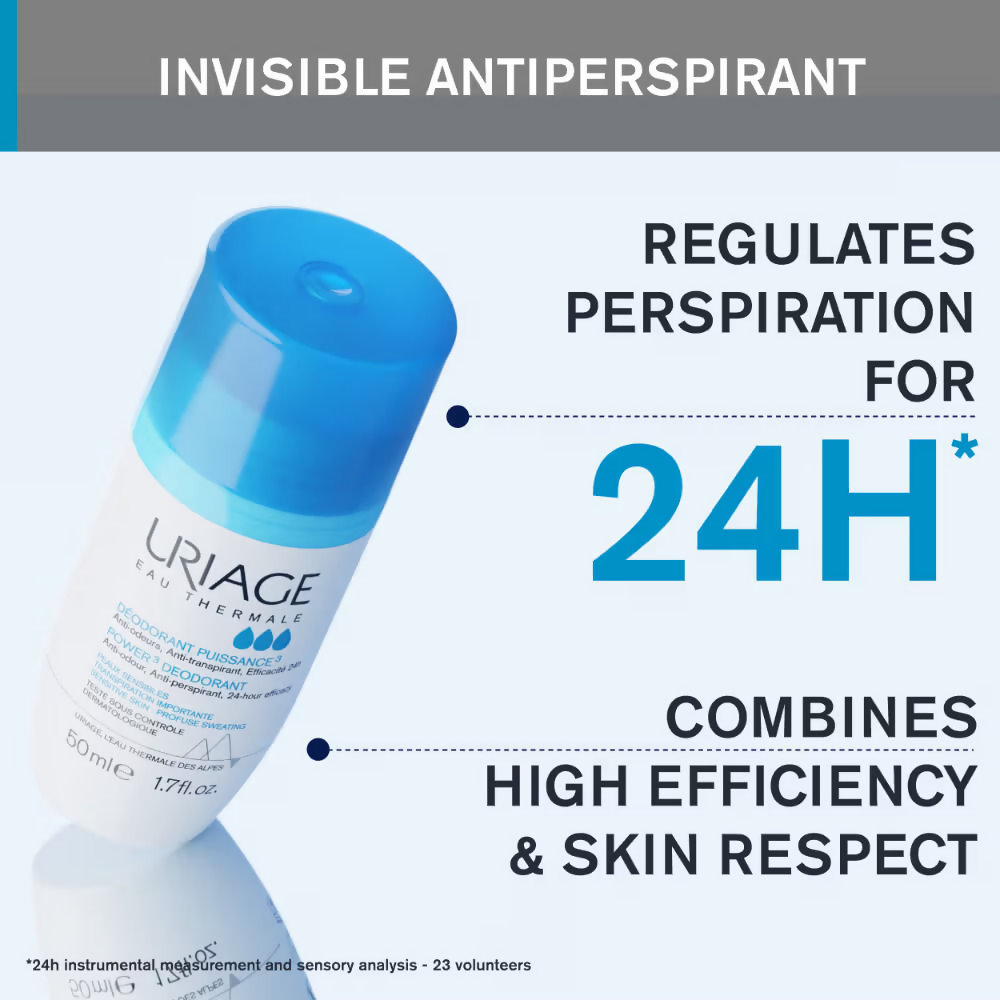 Uriage Power 3 Roll On Deodorant - Distacart