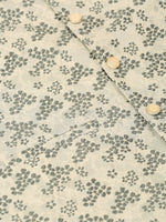 Thumbnail for Jompers Men's Grey Floral Design Nehru Jacket - Distacart