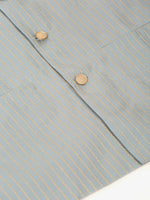 Thumbnail for Jompers Men's Blue & Golden Embroidered Nehru Jackets - Distacart