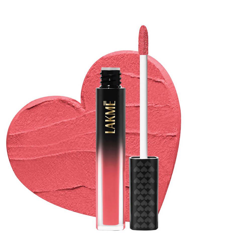 Lakme Xtraordin-Airy Velvet Matte Lip Mousse - Sweetheart Pink - Distacart