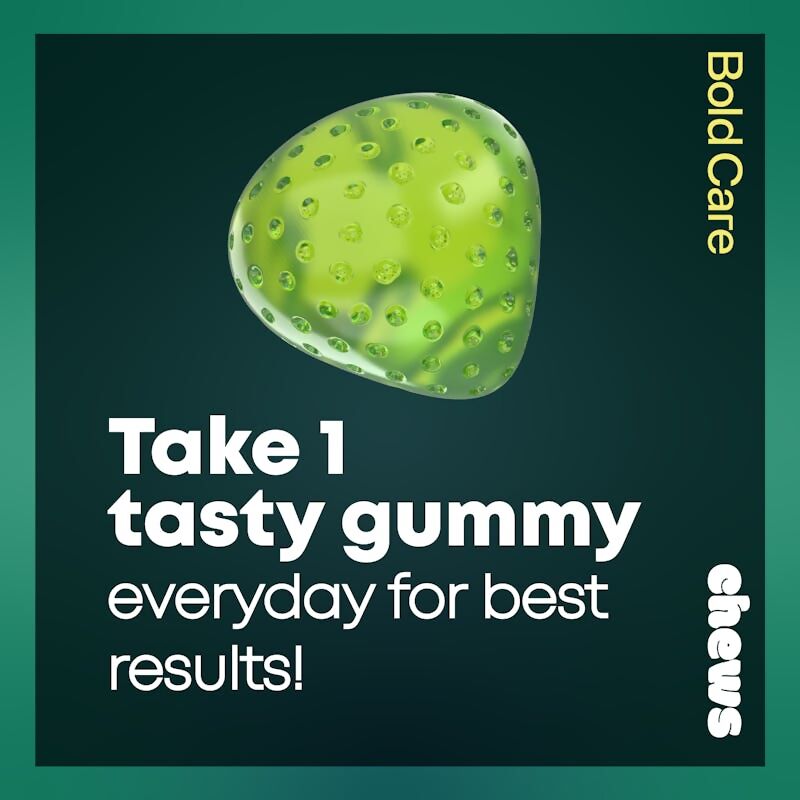 Bold Care Chews Apple Cider Vinegar Gummies - Distacart