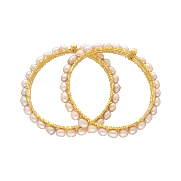 J Pearls Unique Pearl Bangles - Distacart