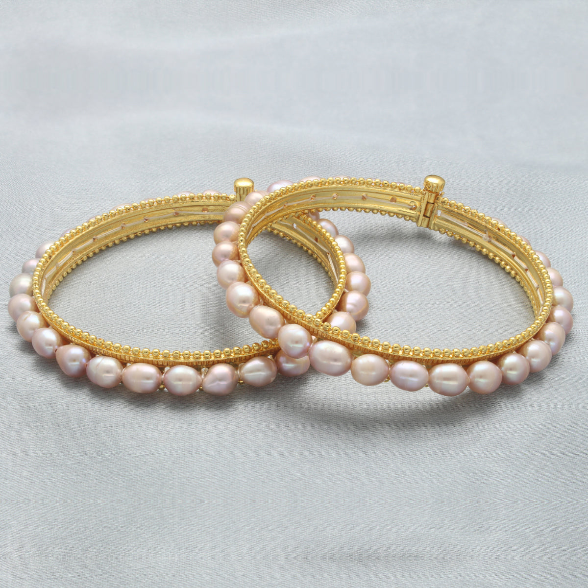 J Pearls Unique Pearl Bangles - Distacart