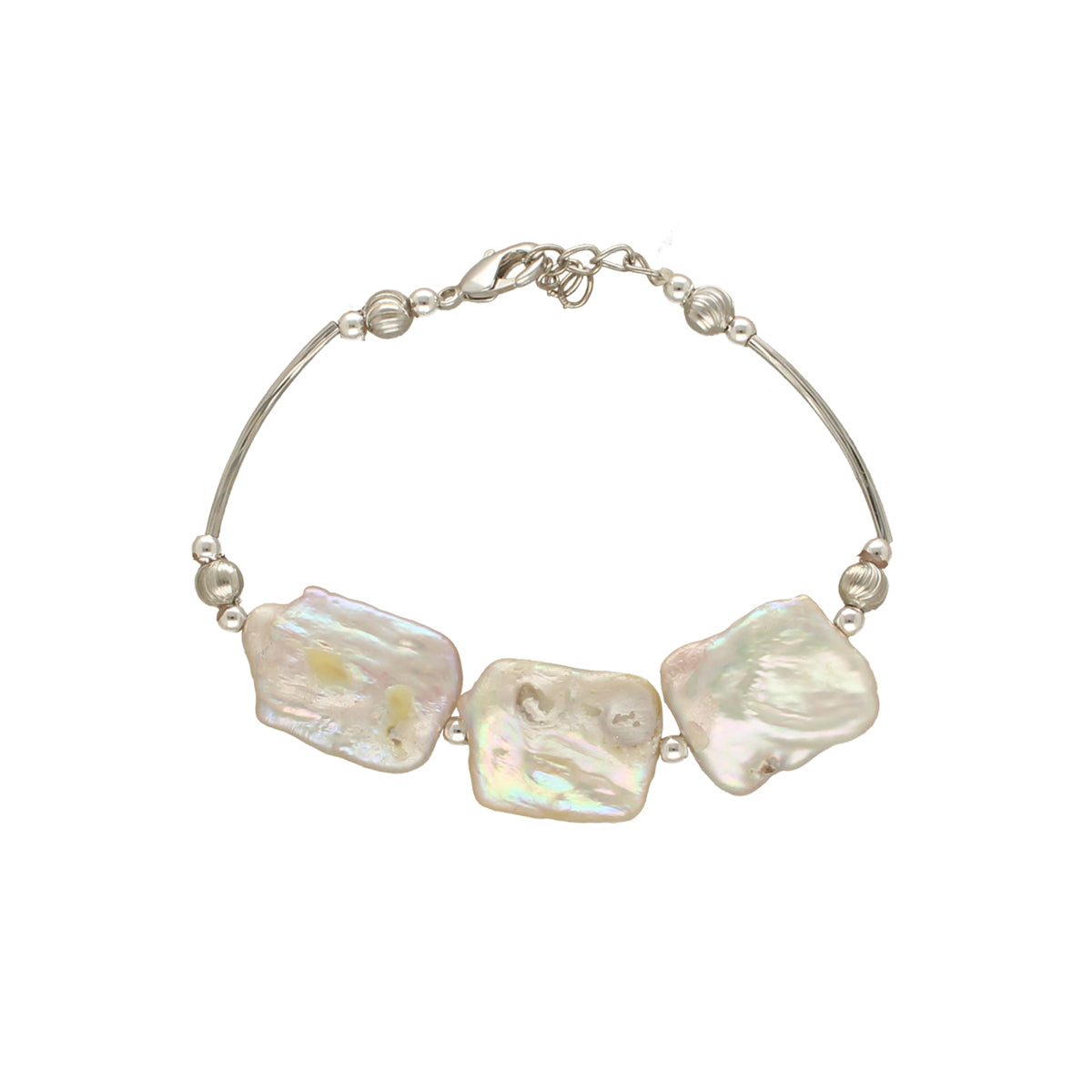 J Pearls Zarna 1 Line Pearl Bracelet - Distacart