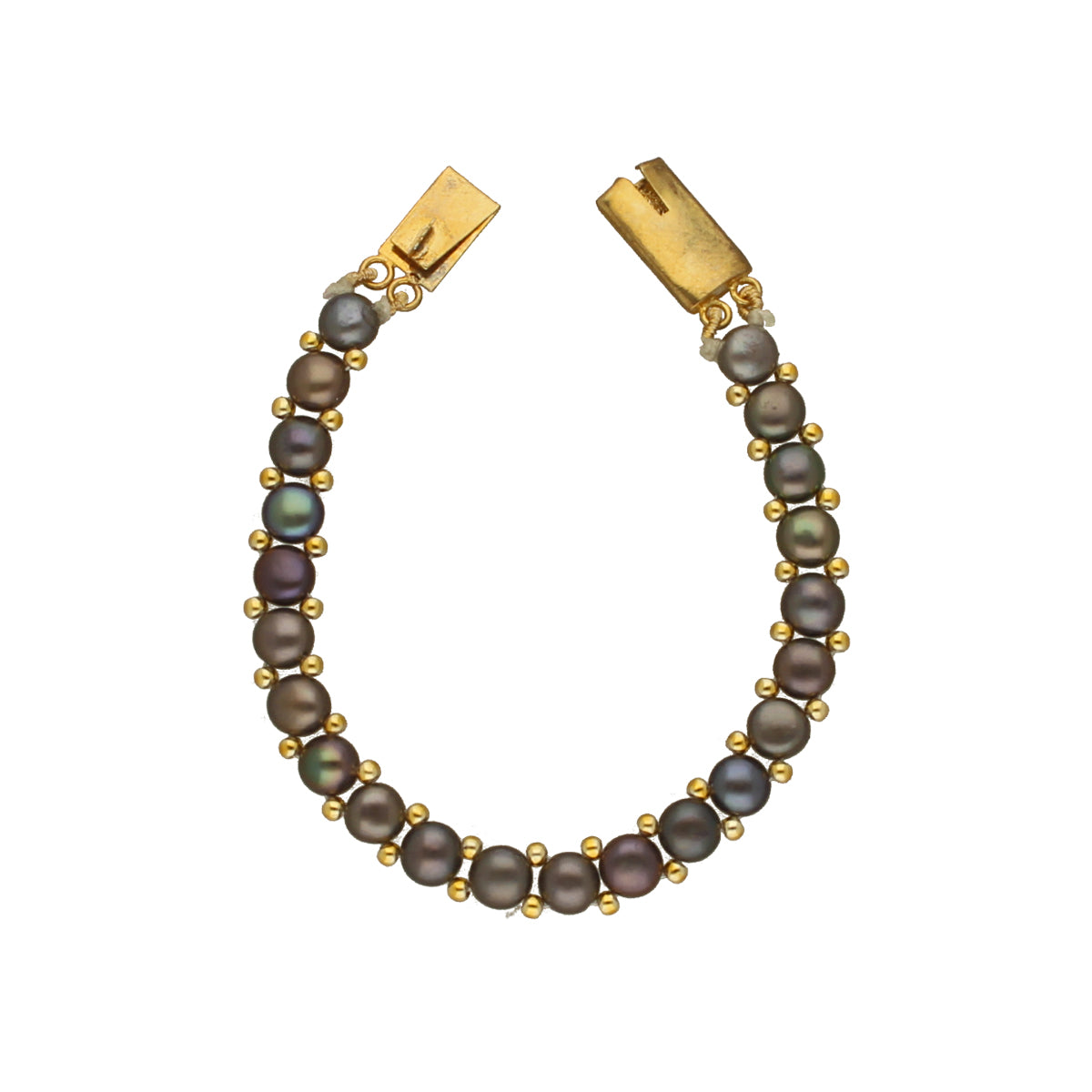 J Pearls Zaha 1 Line Pearl Bracelet - Distacart