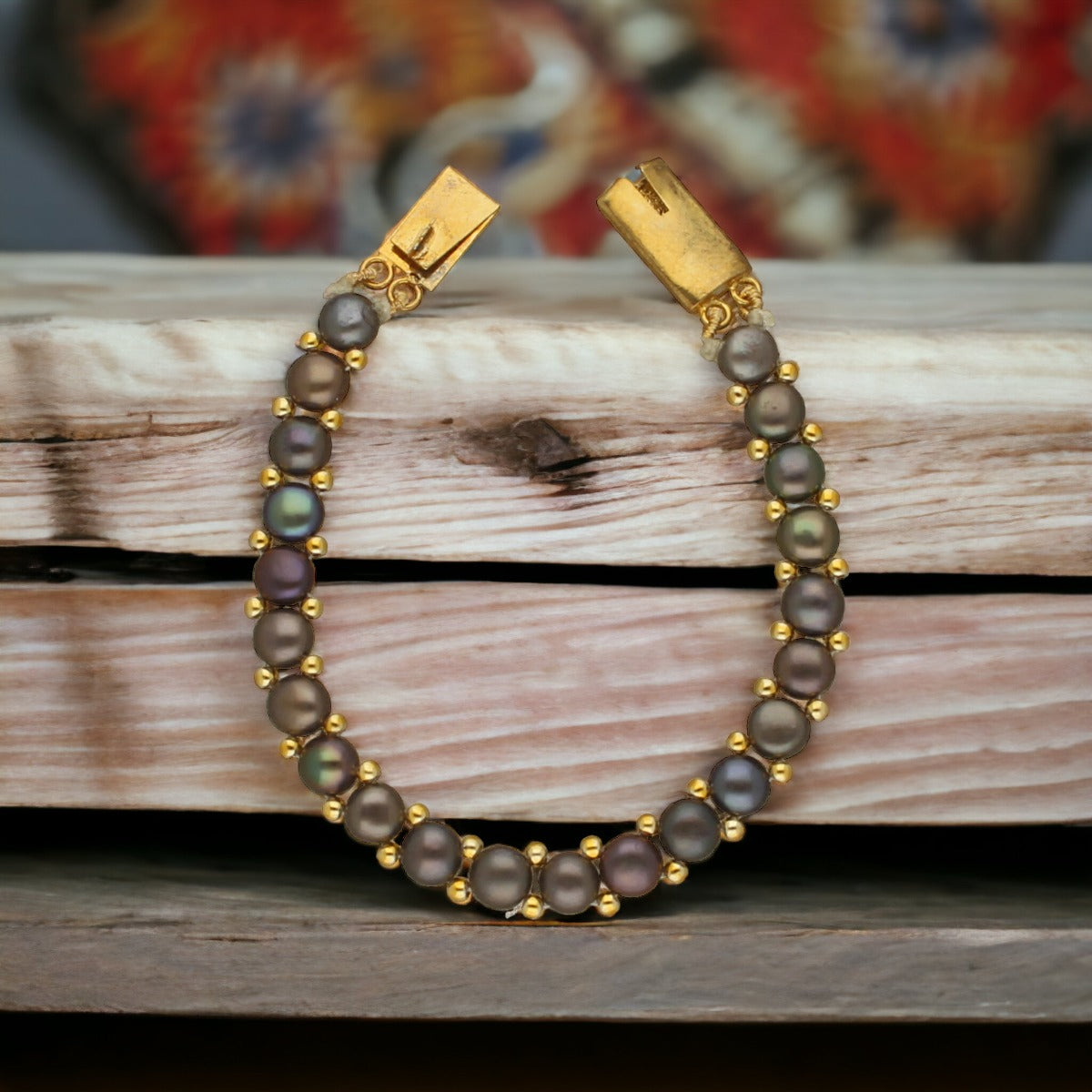 J Pearls Zaha 1 Line Pearl Bracelet - Distacart