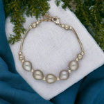 Thumbnail for J Pearls Zoya 1 Line Pearl Bracelet - Distacart