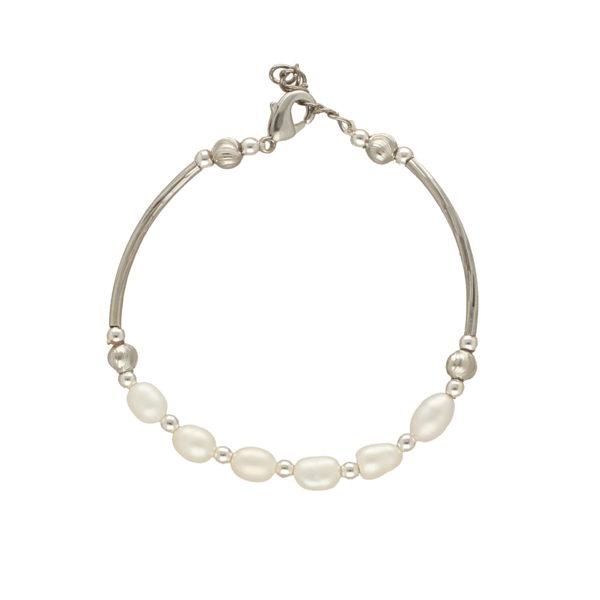 J Pearls Unique 1 Line Pearl Bracelet - Distacart