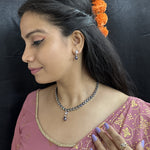 Thumbnail for J Pearls Isha 1 Line Pearl Necklace - Distacart