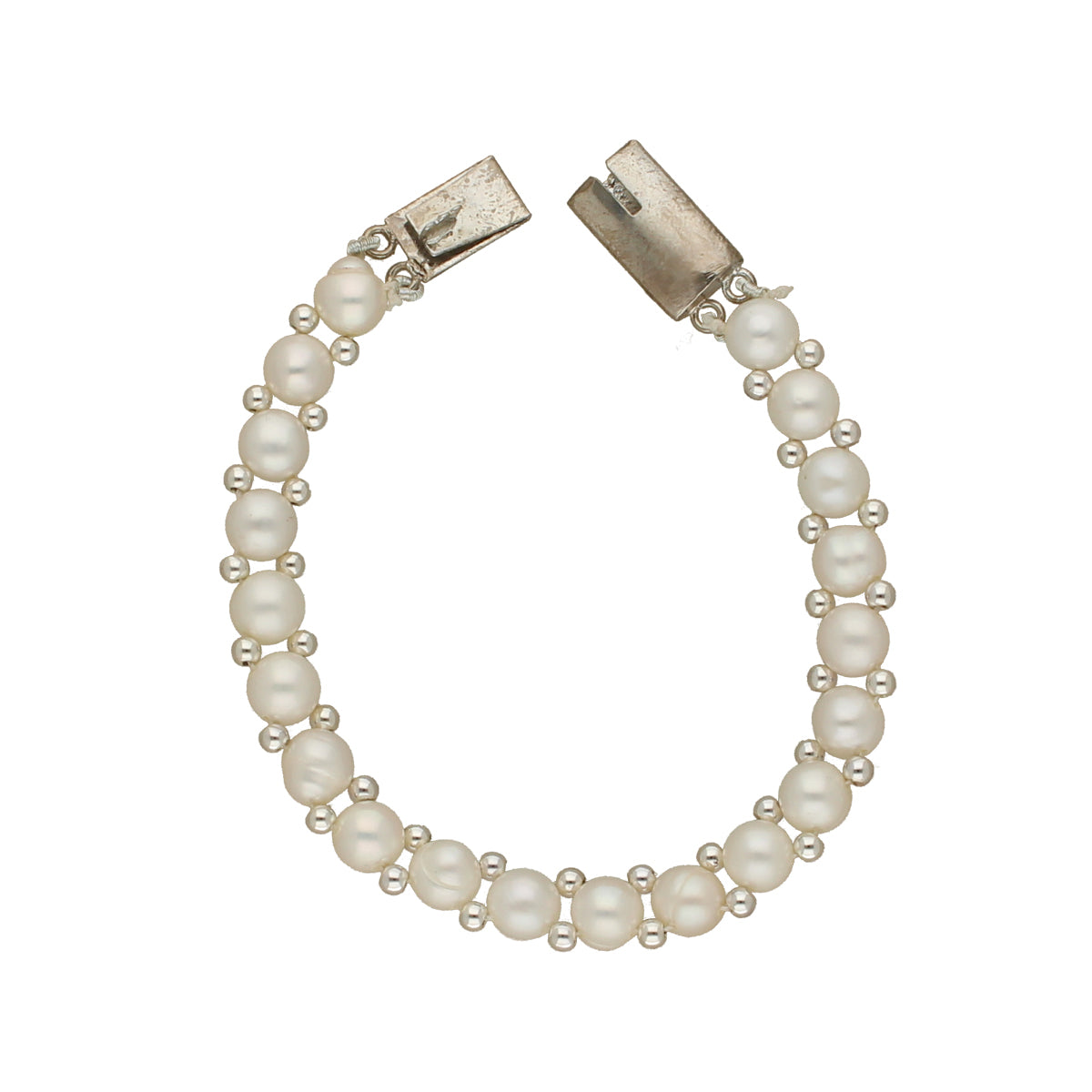 J Pearls Charm 1 Line Pearl Bracelet - Distacart