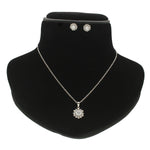 Thumbnail for J Pearls Modern 925 Silver Pendant Set - Distacart