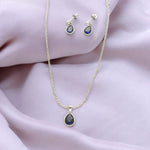 Thumbnail for J Pearls Intricate 925 Silver Designer Pendant Set - Distacart