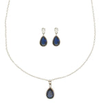 Thumbnail for J Pearls Intricate 925 Silver Designer Pendant Set - Distacart
