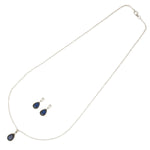 Thumbnail for J Pearls Intricate 925 Silver Designer Pendant Set - Distacart