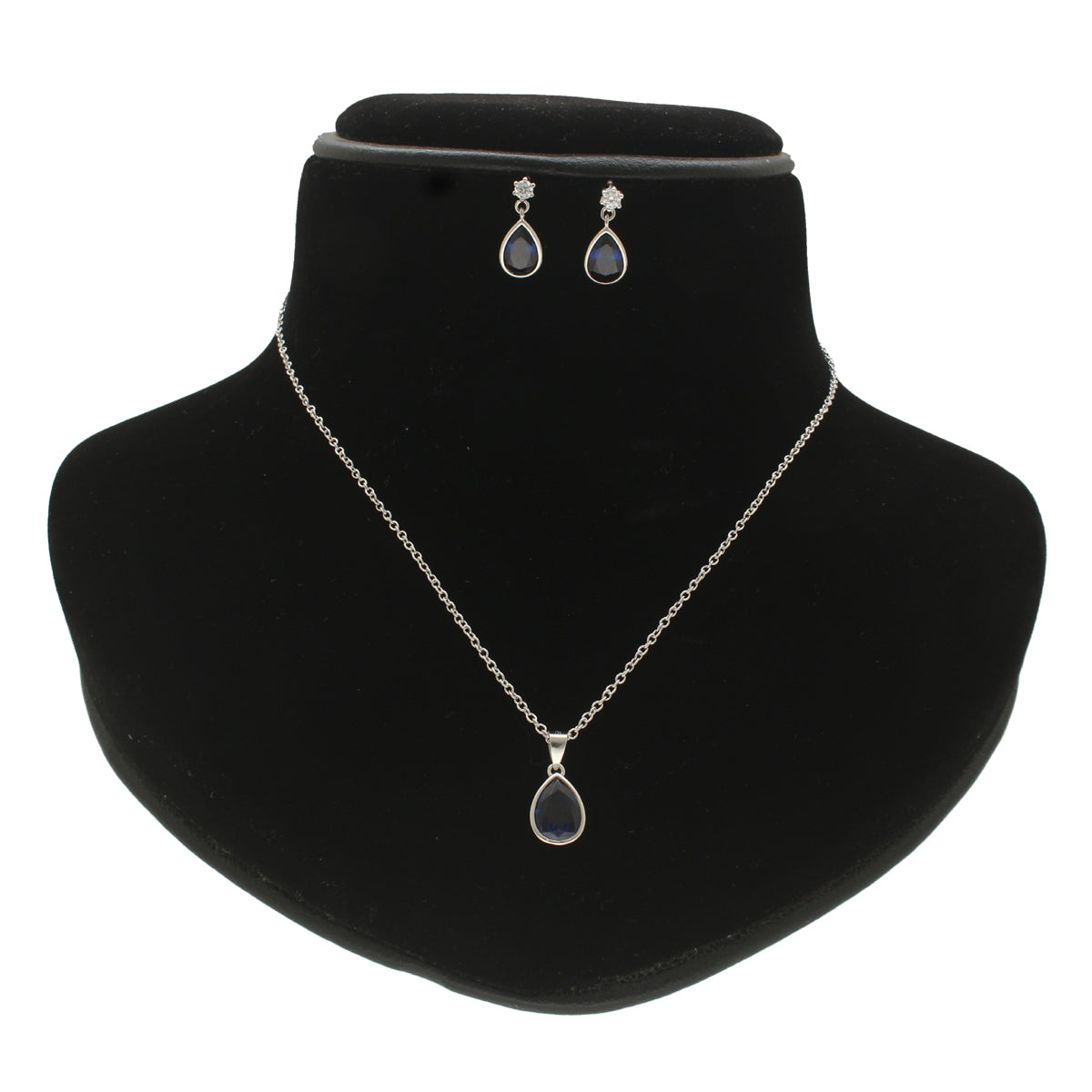 J Pearls Intricate 925 Silver Designer Pendant Set - Distacart