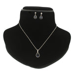 Thumbnail for J Pearls Intricate 925 Silver Designer Pendant Set - Distacart
