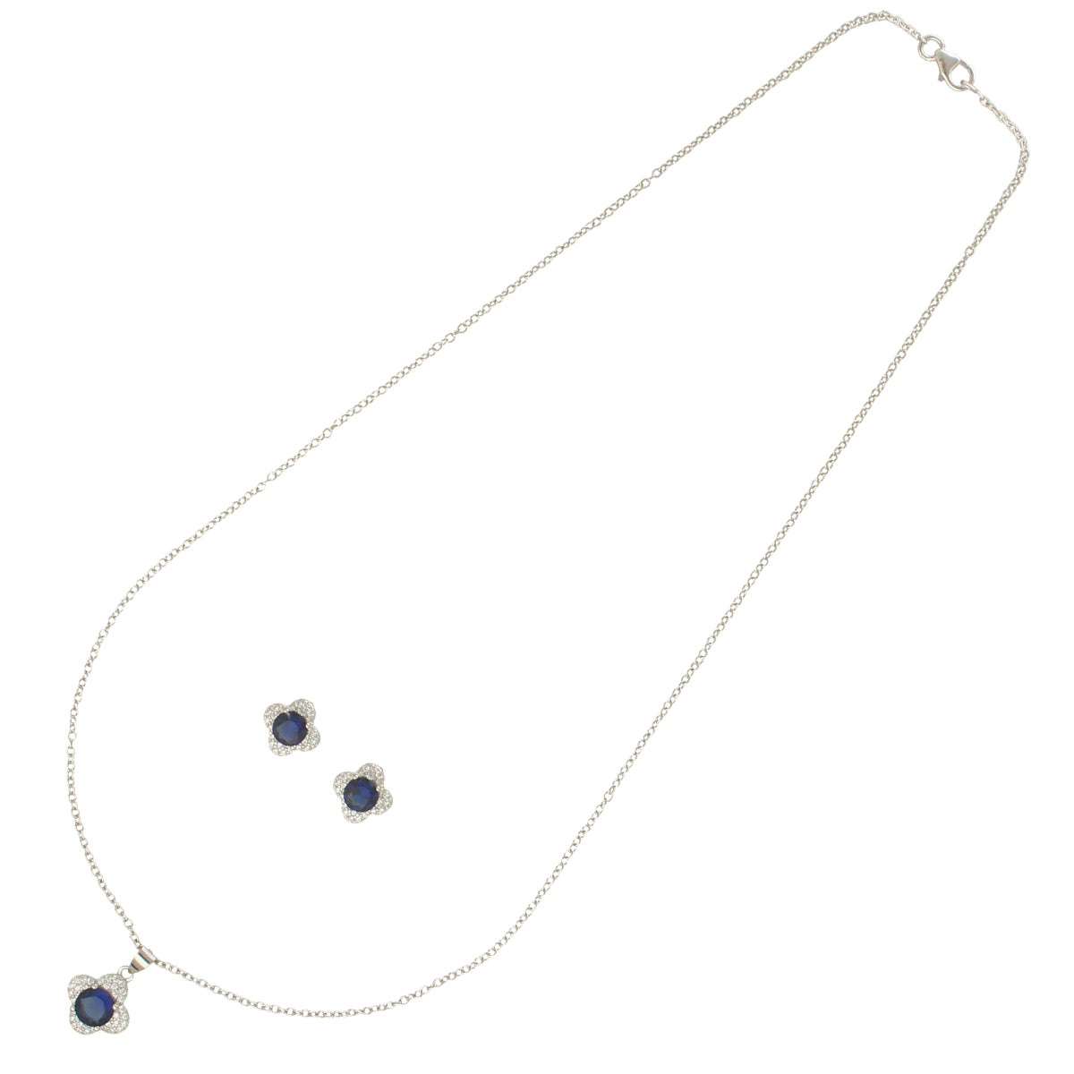 J Pearls Minimalist 925 Silver Pendant Set - Distacart