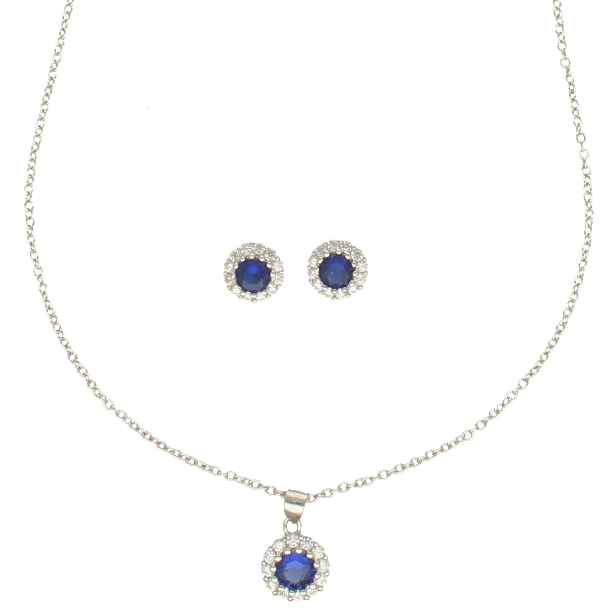 J Pearls Classic 925 Silver Pendant Set - Distacart