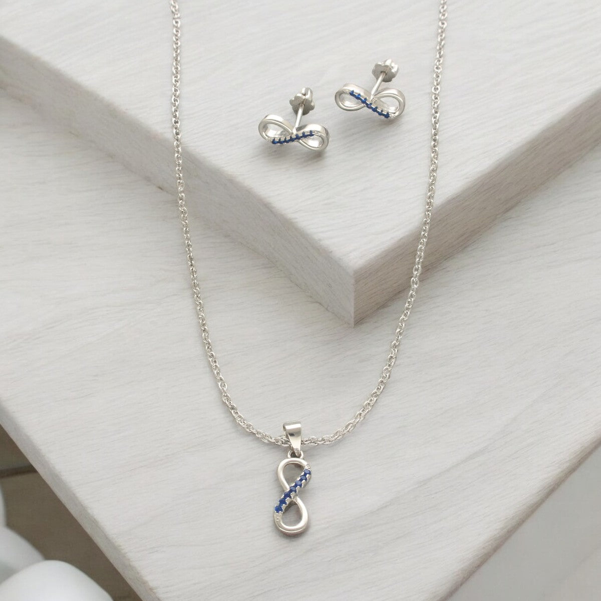 J Pearls Artistic 925 Sterling Silver Pendant Set - Distacart