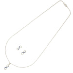 Thumbnail for J Pearls Artistic 925 Sterling Silver Pendant Set - Distacart