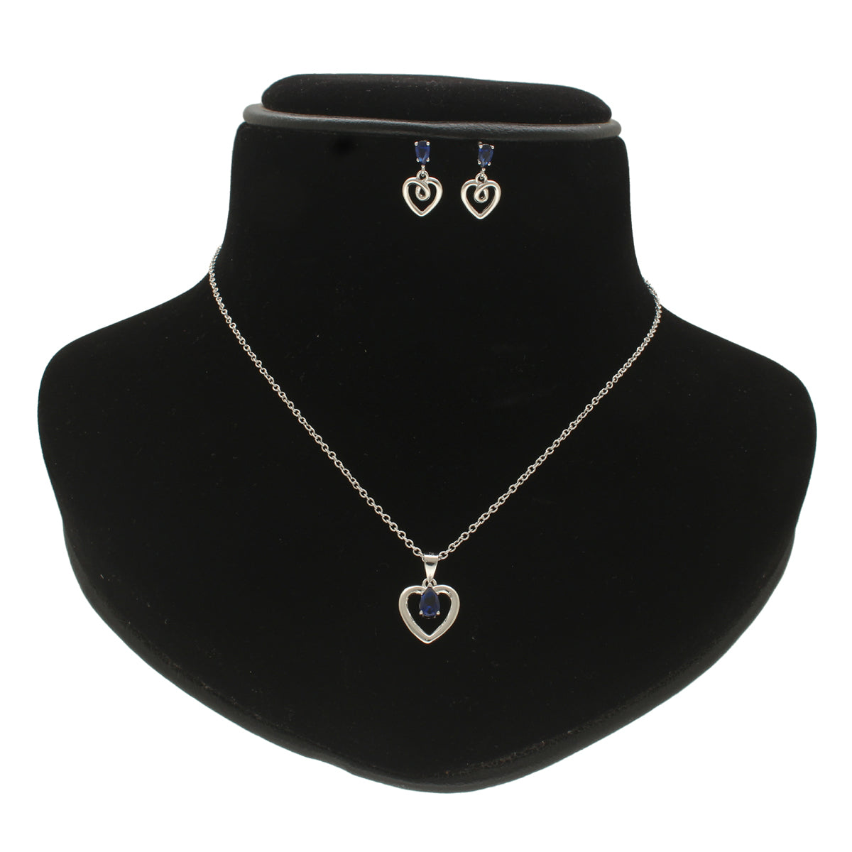 J Pearls Unique 925 Sterling Silver Pendant Set - Distacart