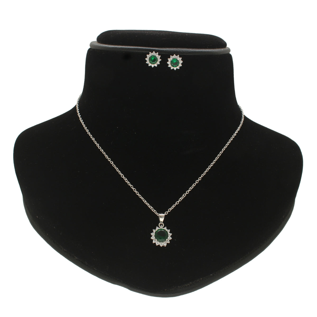 J Pearls Contemporary 925 Silver Pendant Set - Distacart