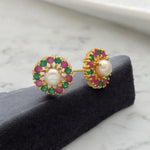 Thumbnail for J Pearls Rhea Pearl Earrings Pack 5 - Distacart