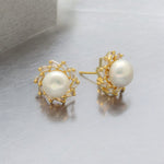 Thumbnail for J Pearls Caralin Pearl Earrings Pack 2 - Distacart