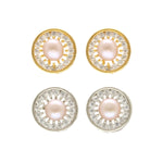 Thumbnail for J Pearls Amod Pearl Earrings Pack 2 - Distacart