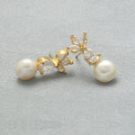 Thumbnail for J Pearls Hansin Pearl Earrings Pack 3 - Distacart