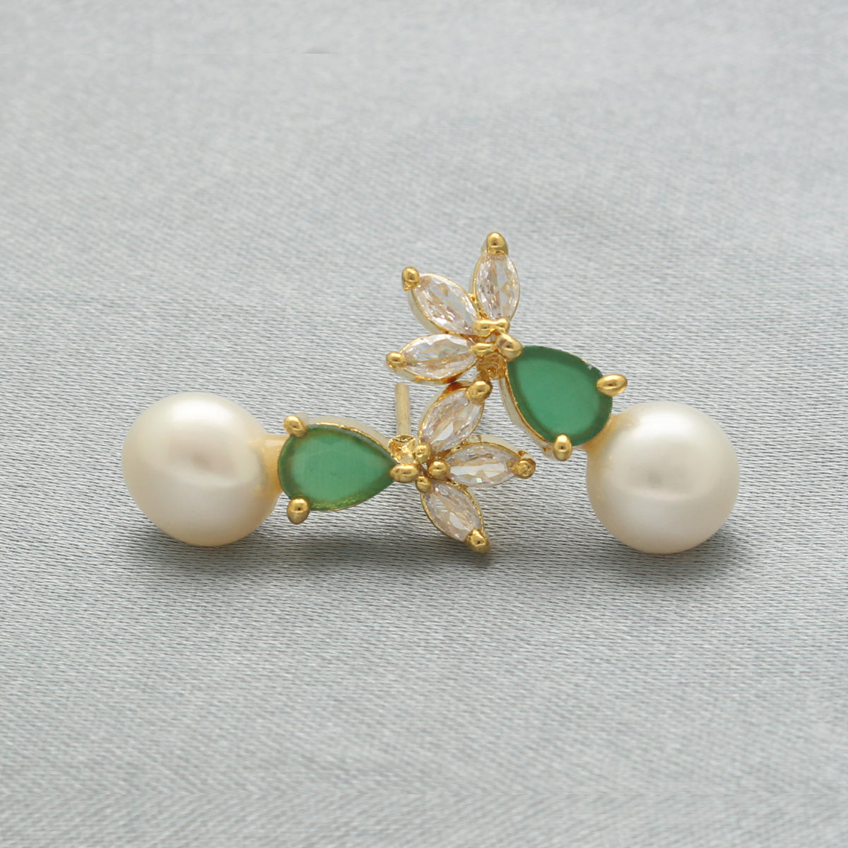 J Pearls Hansin Pearl Earrings Pack 3 - Distacart