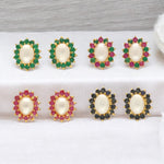 Thumbnail for J Pearls Lubov Pearl Earrings Pack 4 - Distacart