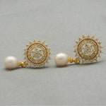 Thumbnail for J Pearls Esita Pearl Earrings Pack 2 - Distacart