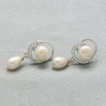 Thumbnail for J Pearls Girik Pearl Earrings Pack 4 - Distacart