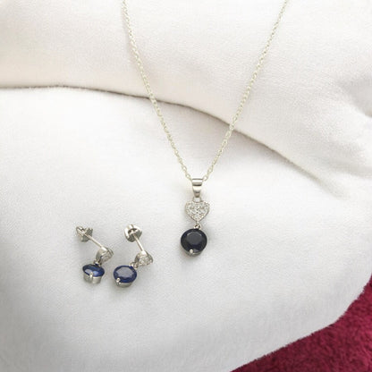 J Pearls Clara 925 Silver Pendant Set - Distacart