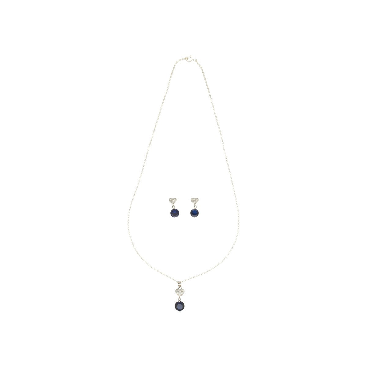 J Pearls Clara 925 Silver Pendant Set - Distacart