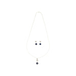 Thumbnail for J Pearls Clara 925 Silver Pendant Set - Distacart