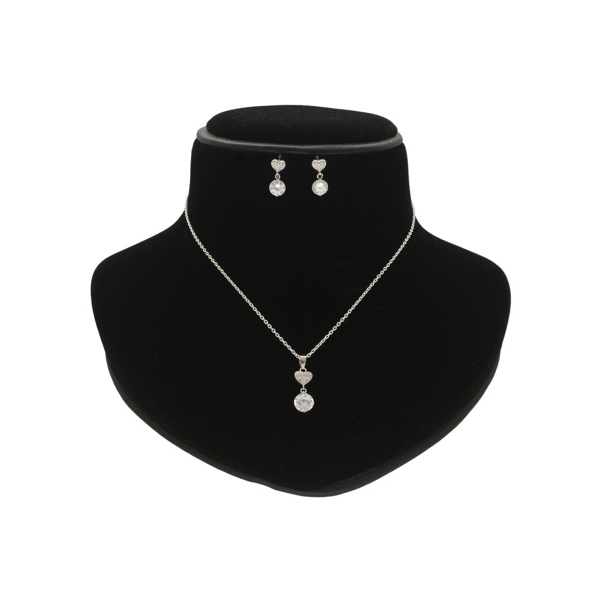 J Pearls Adora 925 Silver Pendant Set - Distacart