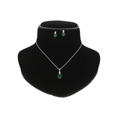 J Pearls Xeni 925 Silver Pendant Set - Distacart