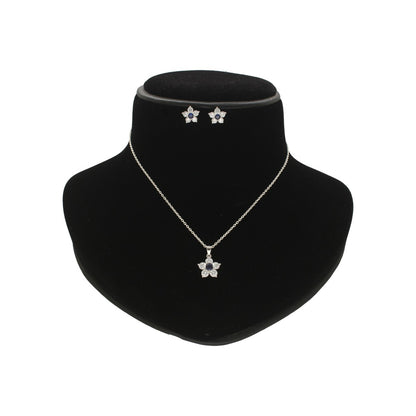J Pearls Percy 925 Silver Pendant Set - Distacart